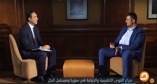 لقاء"أحمد العربي" مع أ.محمد سرميني