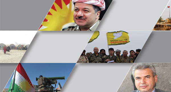 المشهد الكردي في سوريا عام 2016