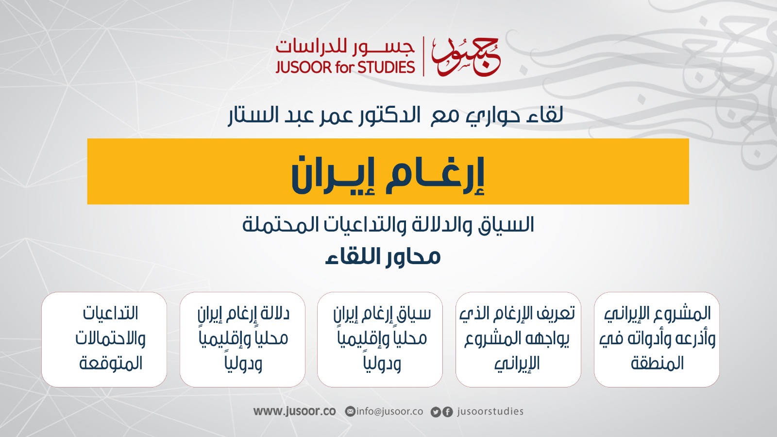 إرغام إيران السياق والدلالة والتداعيات المحتملة