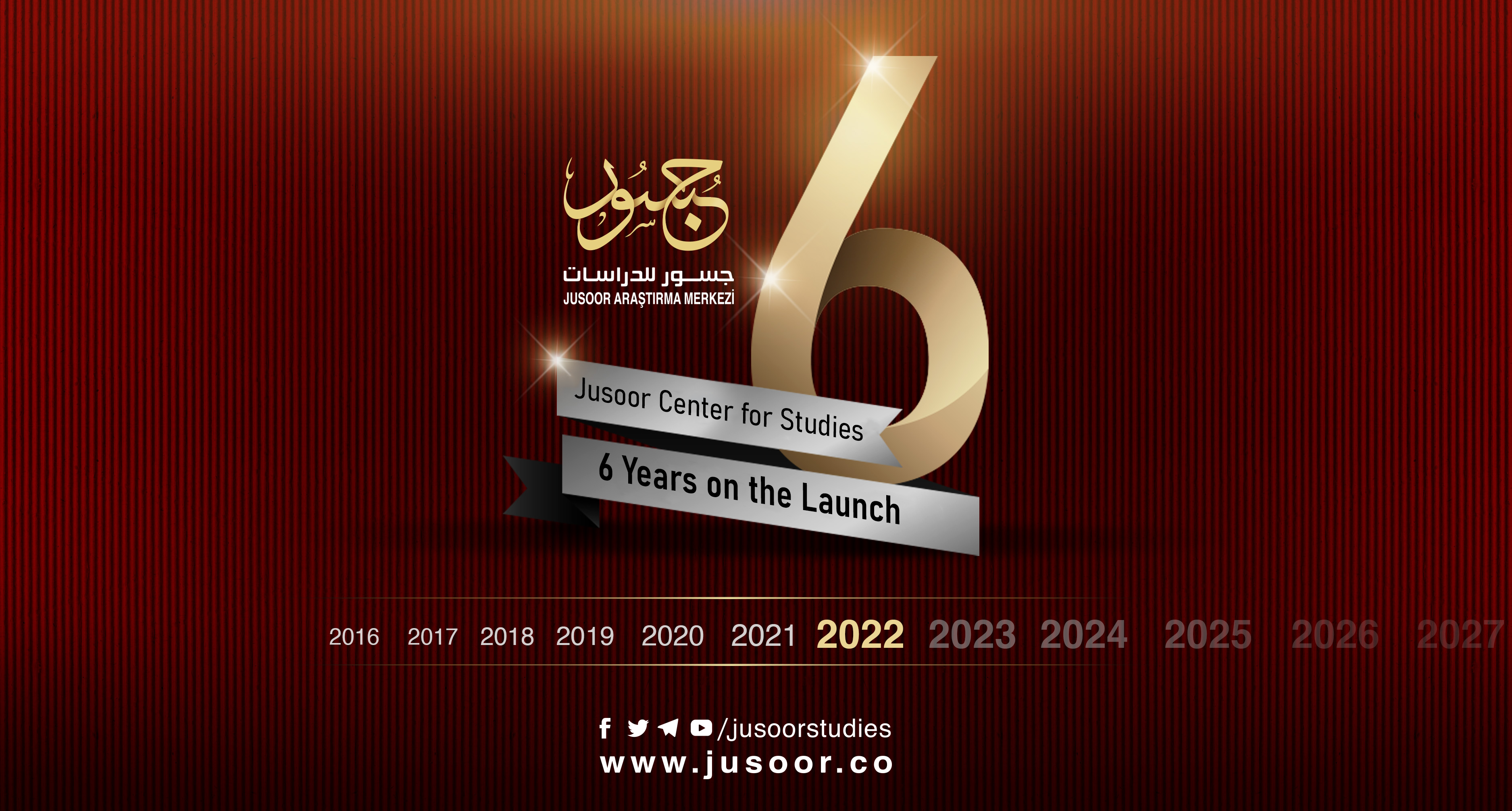 Jusoor Center for Studies: 6 Years on the Launch