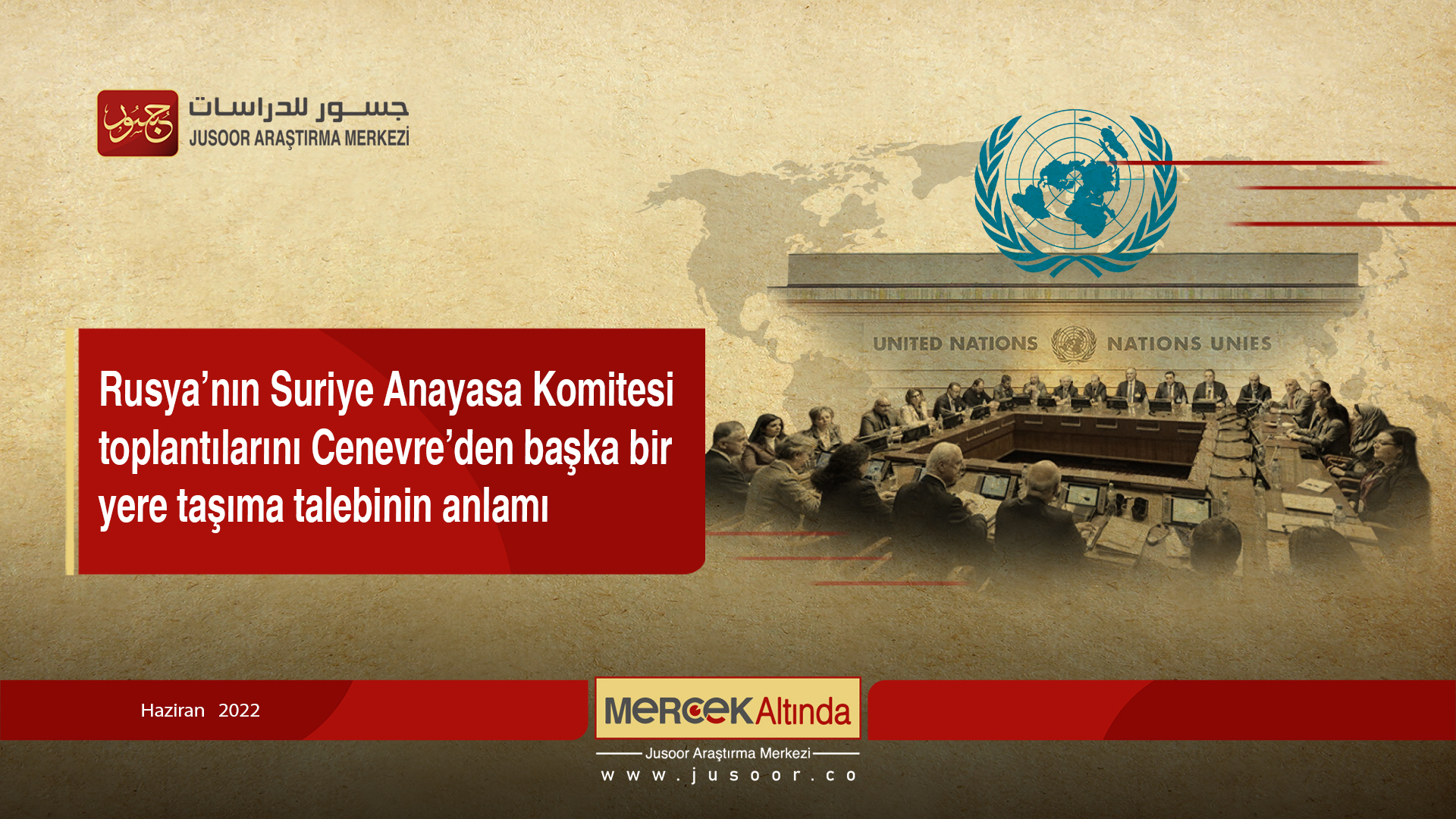 Rusya’nın Suriye Anayasa Komitesi toplantılarını Cenevre’den başka bir yere taşıma talebinin anlamı