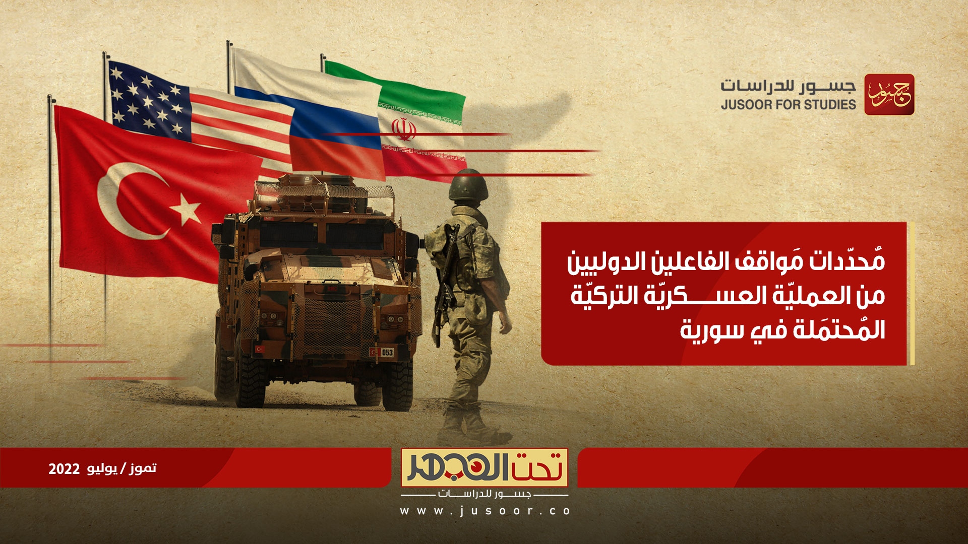 محدّدات مواقف الفاعلين الدوليين من العمليّة العسكريّة التركيّة المحتملة في سورية