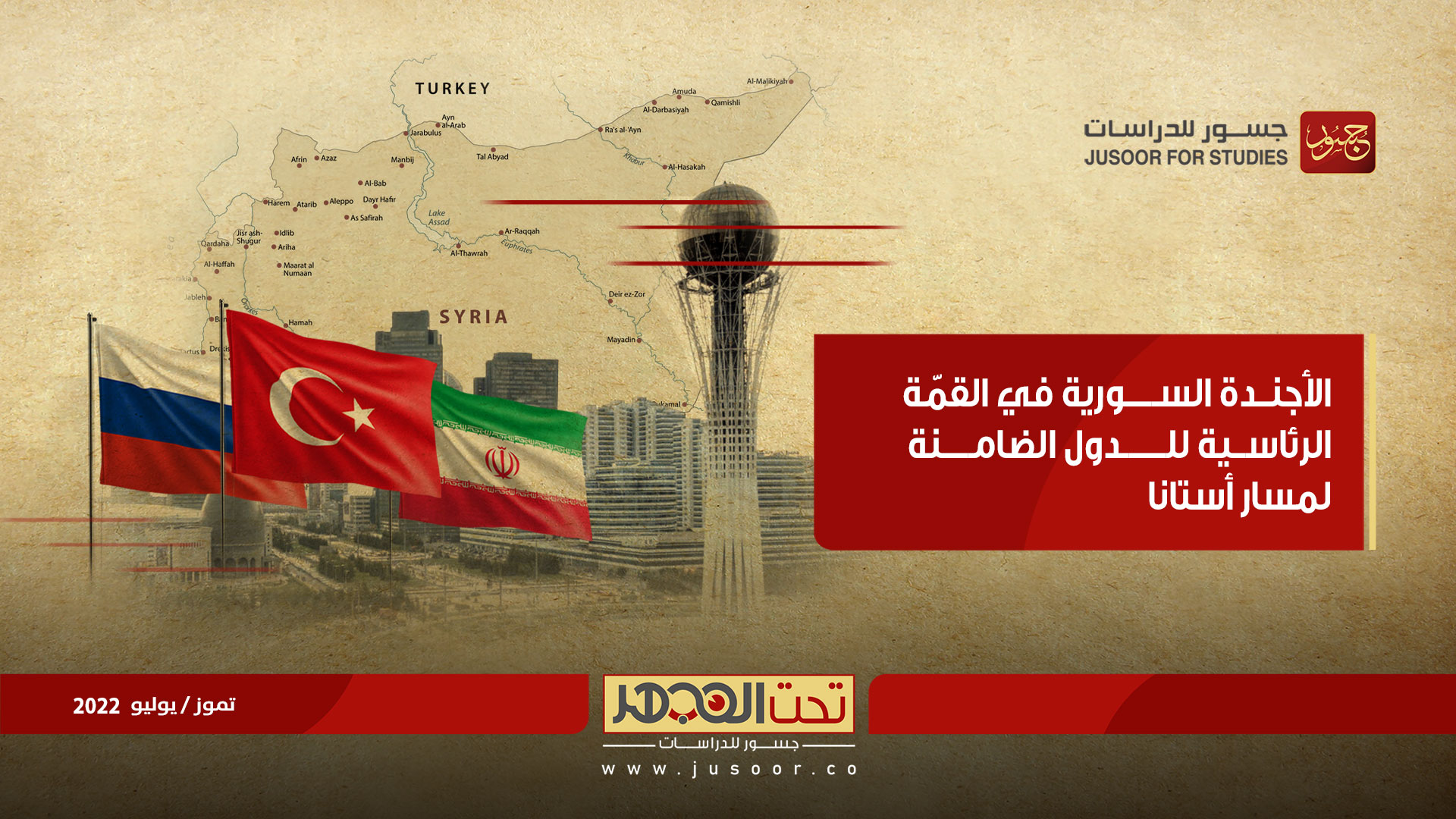 الأجندة السورية في القمّة الرئاسية للدول الضامنة لمسار أستانا