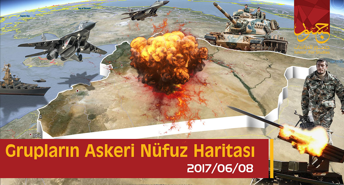 Grupların Askeri NÜFUZ HARITASI 08-06-2017