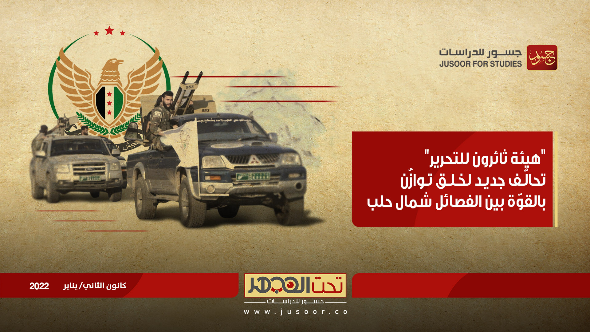 "هيئة ثائرون للتحرير": تحالُف جديد لخلق توازُن بالقوّة بين الفصائل شمال حلب