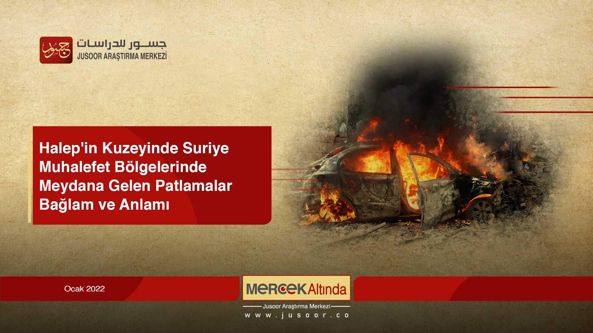 Halep'in Kuzeyinde Suriye Muhalefet Bölgelerinde Meydana Gelen Patlamalar Bağlam ve Anlamı