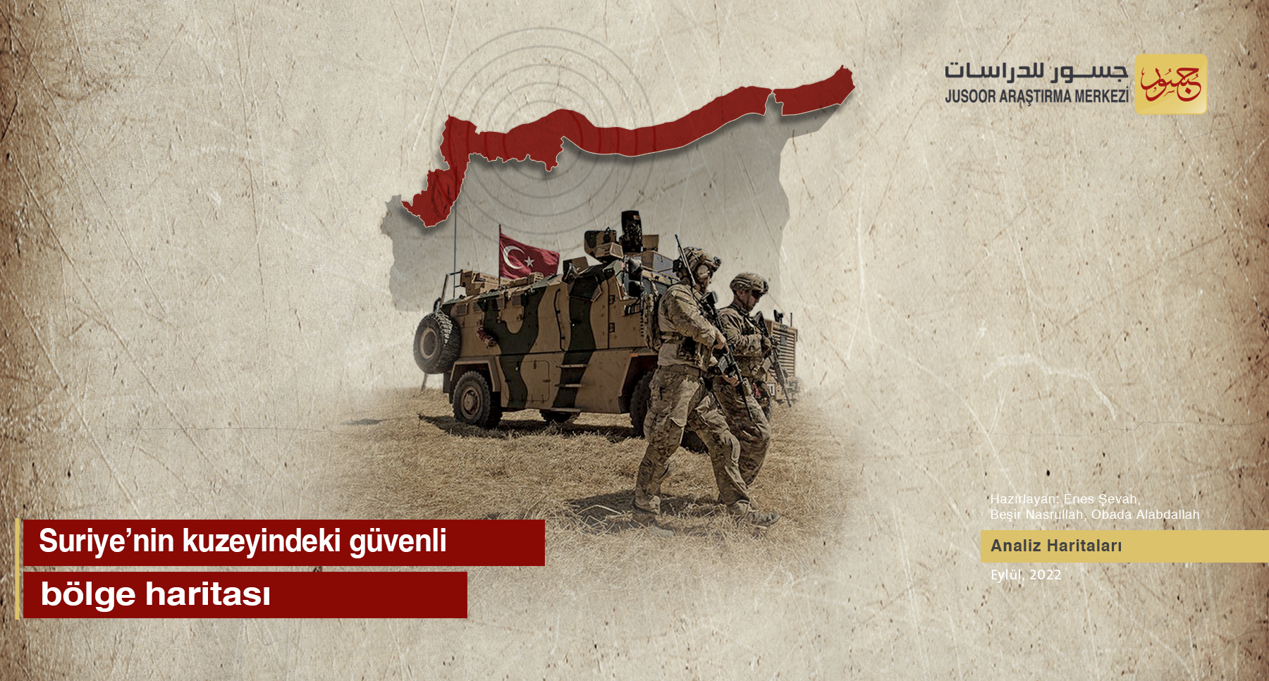 Suriye’nin kuzeyindeki güvenli bölge haritası