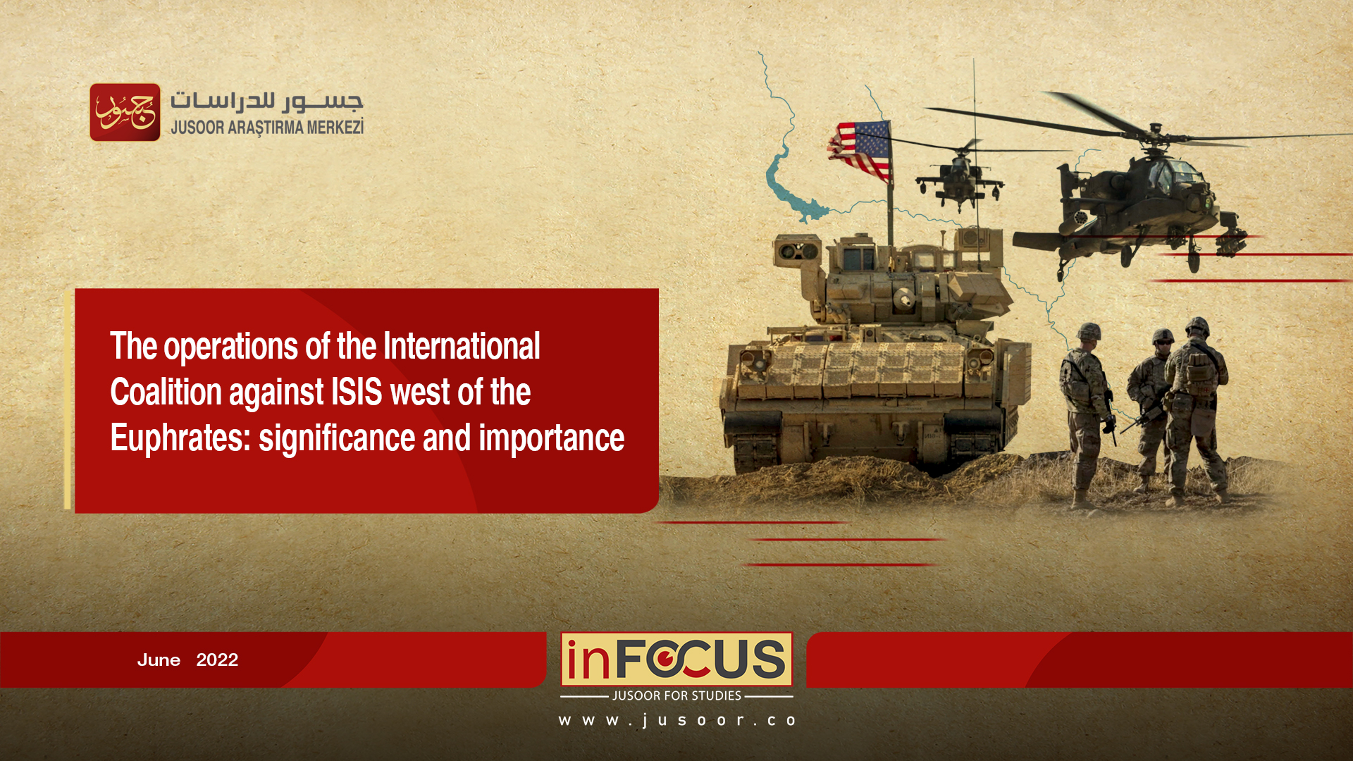 The operations of the International Coalition against ISIS west of the Euphrates: significance and importance