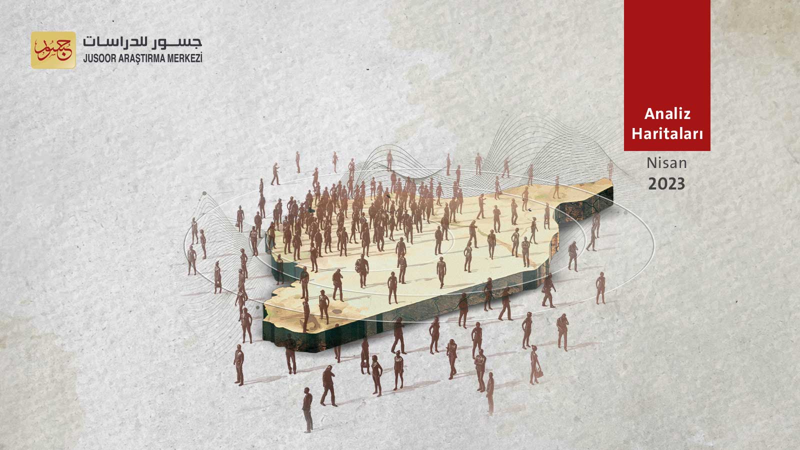 Suriyelilerin Suriye içinde ve dışındaki dağılım haritası